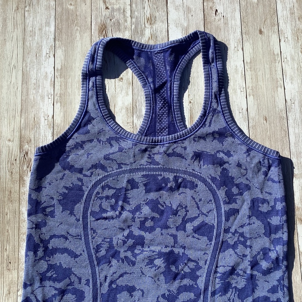 Lululemon Swiftly Tech Racerback Light Blue Size 6 - Picture 5 of 14